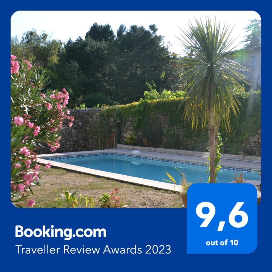 St Jean Du Gard : Spacious Apartment With Use Of Pool Saint-Jean-du-Gard Exterior foto